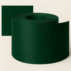 Ograjni trak – Temno gozdna zelena (RAL 6005) – 190 mm